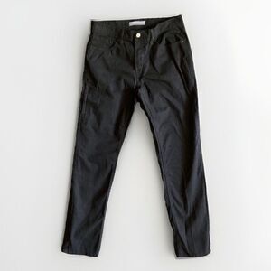 Levi's Strauss Black Pants Mens Size 32x34 Signature Gold Athletic Fit Jeans